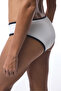 White Nicole Buckle Bikini Bottom - 4