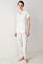 Spring Dream White Pajama Set