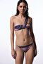 Nixie Side Striped Buckle Slip Bikini Bottom - 5