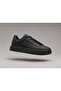 Men's Black Leather Casual Sneakers Sports Shoes