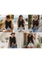 Women's 100% Cotton Muslin Asymmetrical Cut Blouse - Standard Size - 4