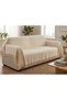 Kızılcabölük Cotton Fine Woven Natural Tassel Sofa, Armchair, Sofa, Corner Set Protection Cover - 3