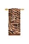 3-Piece Luxury Towel Set, 100% Cotton Jacquard Soft Absorbent Quick-Dry Bath Towel Set, Cherx, Pluma Yarn Dyed 3-Piece Towel Set Caramel