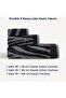 3-Piece Luxury Towel Set, 100% Cotton Jacquard Soft Absorbent Quick-Dry Bath Towel Set, Cherx, Pluma Yarn Dyed 3-Piece Towel Set Anthracite - 2