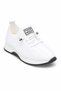 Women's Daily Thick Soled Smart Lace-Up Aspen White Sports Walking Shoes - 3