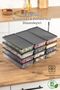 1101 12-Pack Refrigerator Organizer with Labels, Freezer Storage Container Suitable for Microwave and Deep Freezer - 2Lt - 2