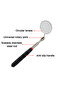 50mm Detection Folding Mirror 360° Rotating Reflector Universal Auto Repair Tool Accessory Telesc... - 3