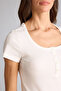 Regular Fit Basic Corded Fabric Ribbed Knit T-Shirt H2034Ax26Sm - 4