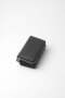 Medium Size Magnetic Genuine Leather Look Faux Leather Women's Wallet – 65218 - Black - 5