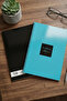A4 Spiral School Notebook Set of 4 - 80 Sheets 2 Lined + 2 Squared Cardboard Cover - 6
