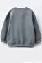 Girl's 3 Thread Fabric Cotton Popcorn Printed Sweatshirt - 3