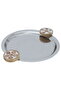 TofariaAl Saif Gallery Steel Presentation, 3.5 x 34 x 40.5 cm, Round - Silver - 2