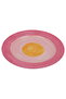 Al Saif Gallery porcelain dessert serving dish, 25.5 x 1.5 cm, round - pink - 4