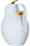 Al Saif Gallery Dora thermos, 1.5 liters, golden butterfly, thermal glass inner container, plastic outer shell - light gray - 4