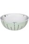 Al Saif Gallery Steel Round Bowl, 24 x 24 x 10 cm, with double bottom, medium - beige - 4