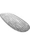 Al Saif Gallery Max Glass Serving Plate, 50.4X15.8X3.6 Cm, Oval - Clear - 4