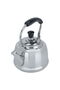 Al Saif Gallery Steel Teapot, 5 Liter - Silver - 2