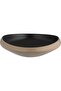 Al Saif Gallery Melamine Serving Dish, 20x20x8 cm, Deep Round - Beige Gray