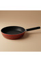 Flame Pan, 20cm - Red and Black