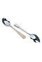 Al Saif Gallery Steel Sweet Spoons Set, 6 Pieces - Silver - 3