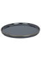 Al Saif Gallery porcelain serving plate, 20 cm, circular, with gold-black font