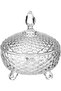 Al Saif Gallery glass candy bar, 16 x 18.5 cm, cover - transparent