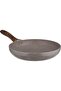 Granite Pan, 22cm, Wooden Handle - Brown - 2