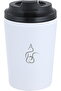 Saif Gallery Stainless Steel Thermal Mug, 240 ml, Lid - White - 2
