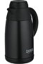 Thermos, Internal Stainless Steel Holder, 0.8 Liter, Self-Service, Pressure - Black - 4