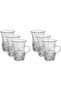 Al Saif Gallery Max Tea Bialat Set Glass, 6 Pieces, 236ml - Clear