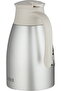 Thermos, Internal Stainless Steel Holder, 1.5 Liters, Pressure - Creamy Matte Silver - 3