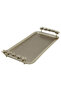 Al Saif Gallery steel Serving Tray, rectangle - gold - 2