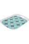 Al Saif Gallery Melamine Tofia with White Edges, 48 ​​x 37 x 4 cm, Rectangle - Green - 2