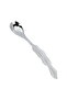 Al Saif Gallery steel tea spoon set, 6 pieces - silver - 3