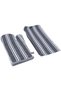 Set (towel, apron, gloves, pot holder) FiberAlsaif Gallery, 4 pieces - white with gray - 3