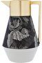 Everest Lydia ProThermos, 1 liter, leaf pattern, thermal glass inner shell, plastic outer shell - light gray - 2