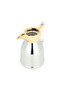 Silver Shahd Dallah With Transparent Handle, 0.35 Litres - 5