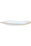 Al Saif Gallery Glass Dessert Dish, 27 X 27 X 2.5 Cm - Clear Gold - 5