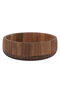 Al Saif Gallery Wooden Serving Bowl, 19 cm, Deep Round - Wooden - 4