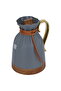 Everest Balqis Thermos, 1 liter, thermal glass inner shell, plastic outer shell - dark gray - 4