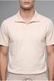 Regular Fit Buttonless Resort Collar Short Sleeve Basic Polo T-Shirt I4054Ax26Au - 5