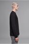 Boxy Fit Crew Neck Cotton Long Sleeve Basic T-Shirt I3710Ax26Au - 4