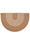 Bohemian Decorative Door Mat - Stain-Resistant Wicker-Look Welcome Mat