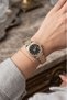 Mercedes Calendar Luxury Stone Women's Wristwatch Gold Silver Black Color Pl-1613B9X - 2