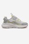 Boy's White Yellow Casual Sports Shoes - 5