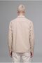 100% Cotton Single Pocket Hidden Placket Boxy Fit Basic Shirt Jacket F7124Ax26Au - 5