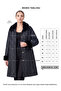 Black Red Raven Double-Sided Fur Detailed Genuine Leather Women's Coat - 8