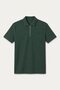 Regular Fit Half Zipper Closure Short Sleeve Basic Polo T-Shirt H3741Ax26Au - 6