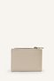 Women's Faux Leather Wallet with Snap Fasteners and Zipper Detail I5818Axns - 5