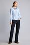 100% Cotton Fitted Striped Poplin Long Sleeve Shirt H0347Ax26Au - 2